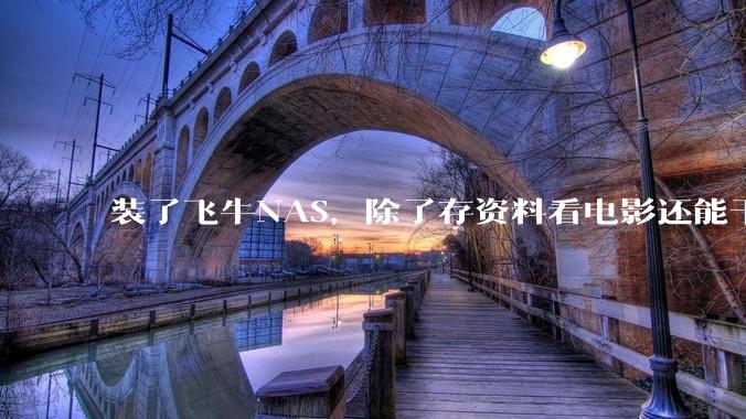 装了飞牛NAS，除了存资料看电影还能干什么？
