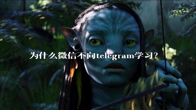 为什么微信不向telegram学习？
